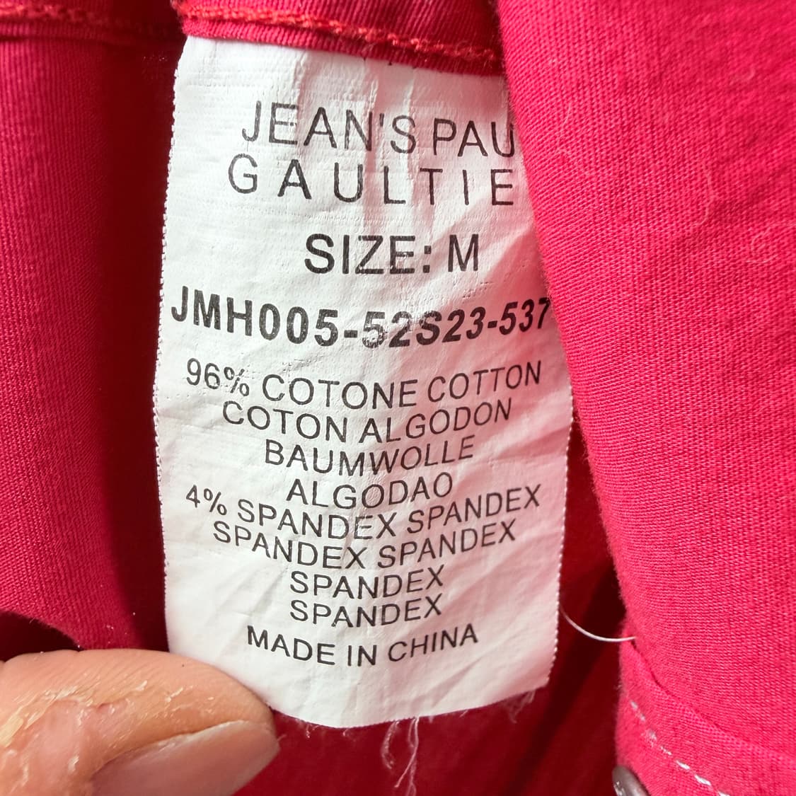 Jean paul gautier archive shirt 상품이미지5
