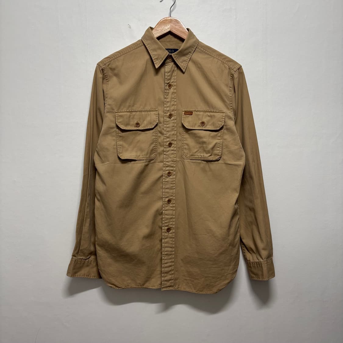 폴로 랄프로렌 베이지 청둥오리 워크셔츠 상품이미지2