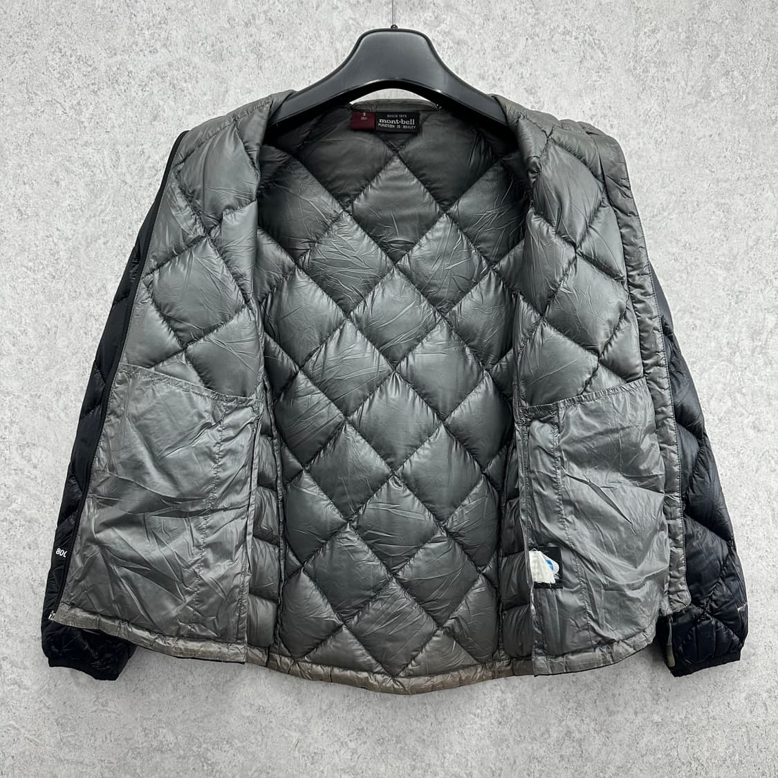 90 몽벨 여자 구스다운 경량패딩 상품이미지3