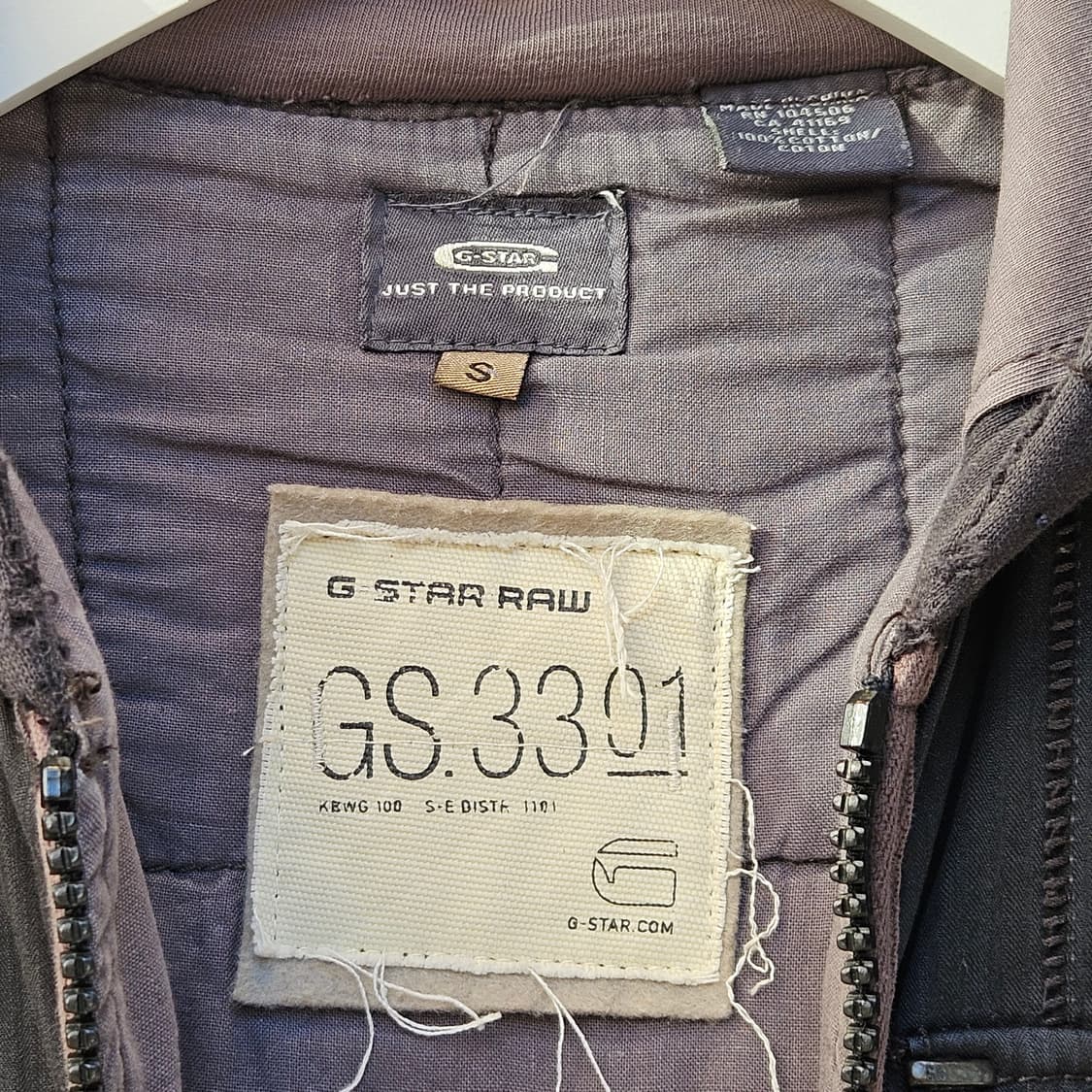 G-STAR RAW 지스타로우 후드집업 자켓 빈티지 여성 M 상품이미지3