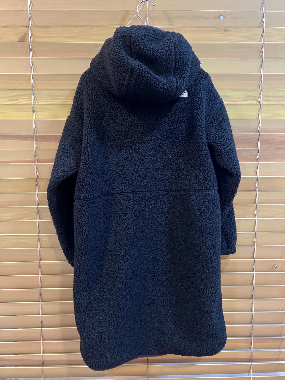 노스페이스 키즈 블랙 후리스집업점퍼 간절기롱점퍼 상품이미지3