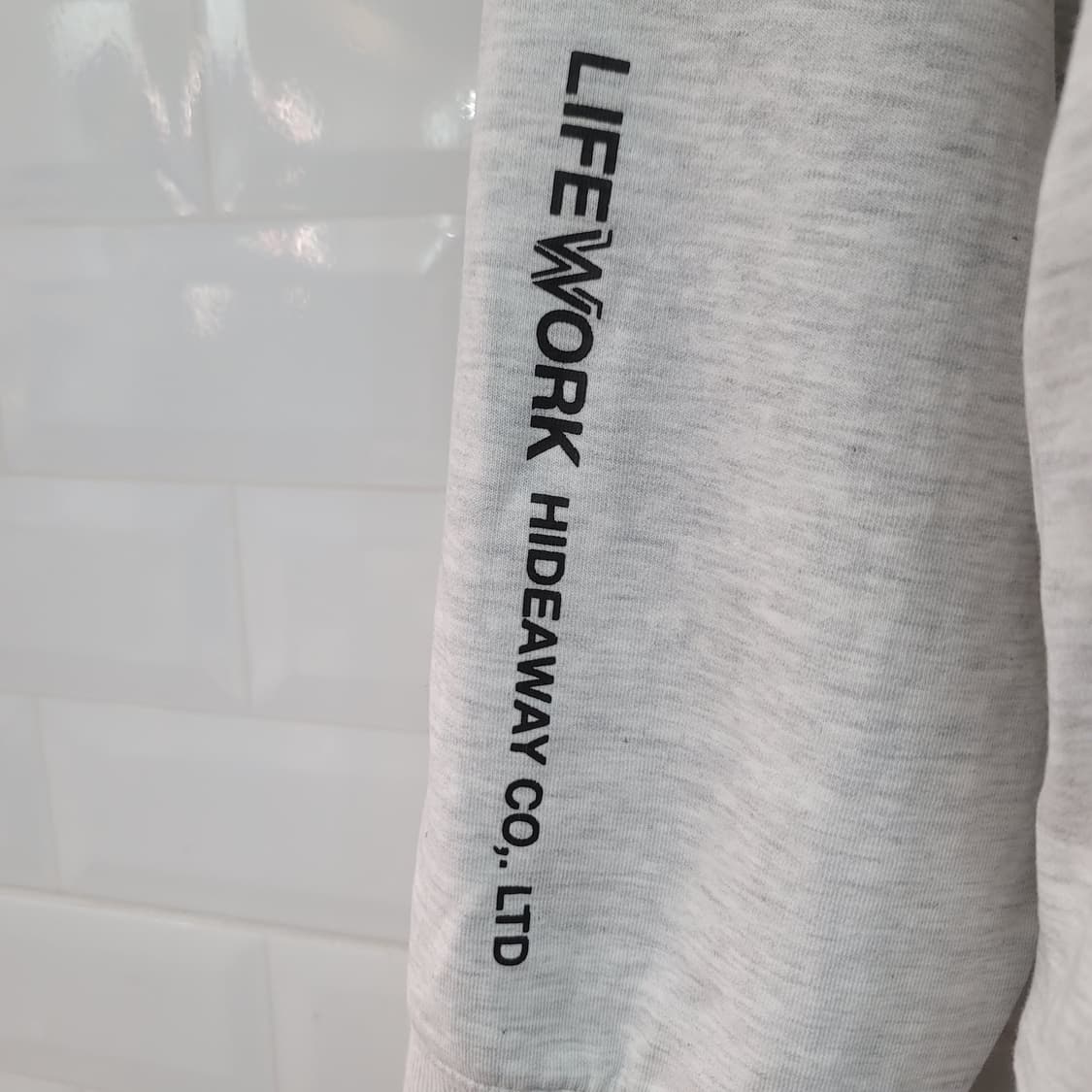 라이프워크 후드집업 상품이미지4