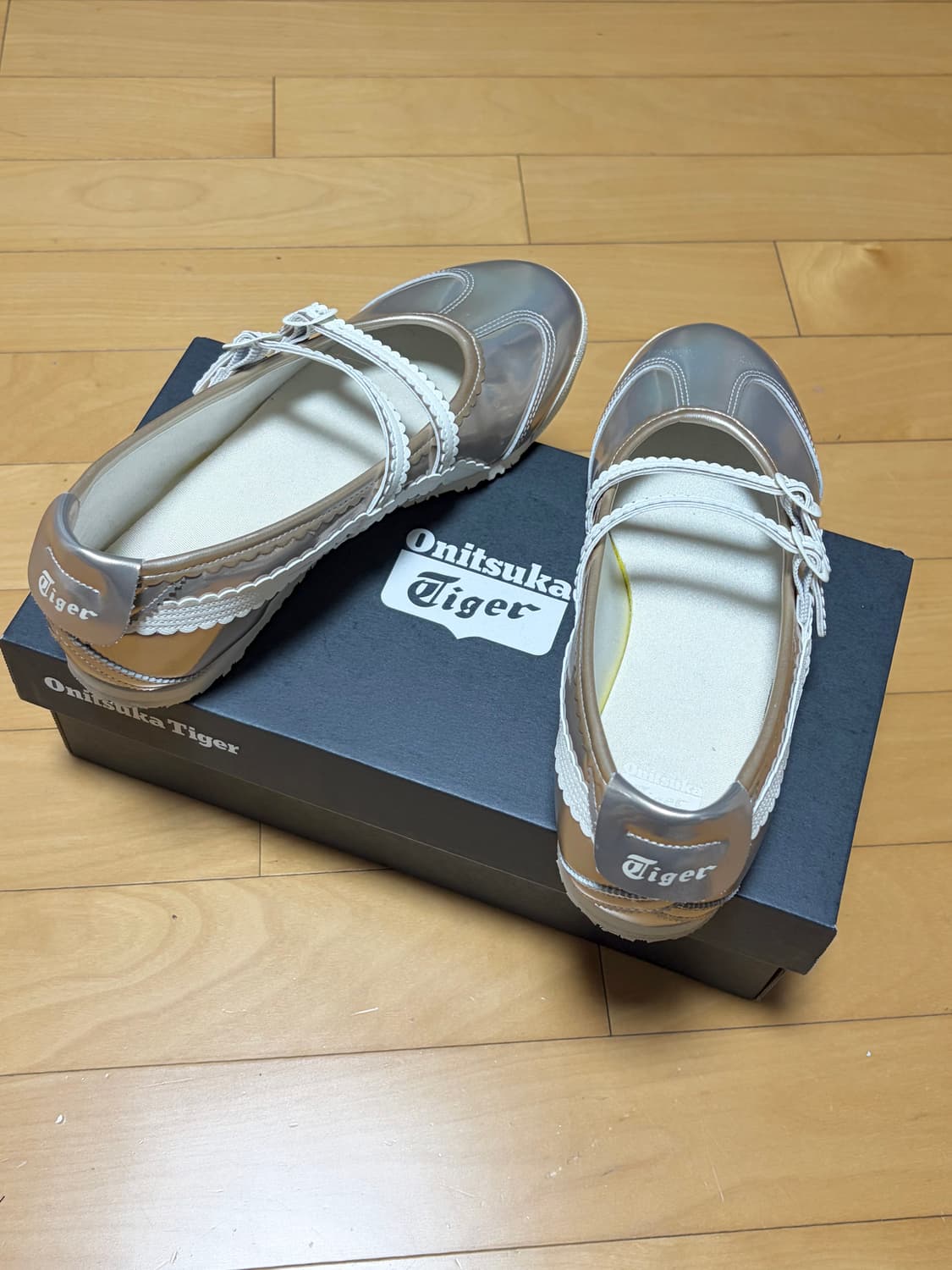 오니츠카 타이거 멕시코 66 TGRS 메리제인 샴페인 크림 상품이미지5