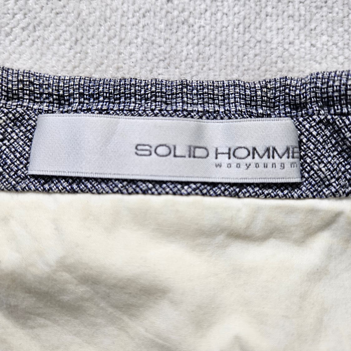 100 솔리드옴므 블레이저 자켓 0313Y 상품이미지3