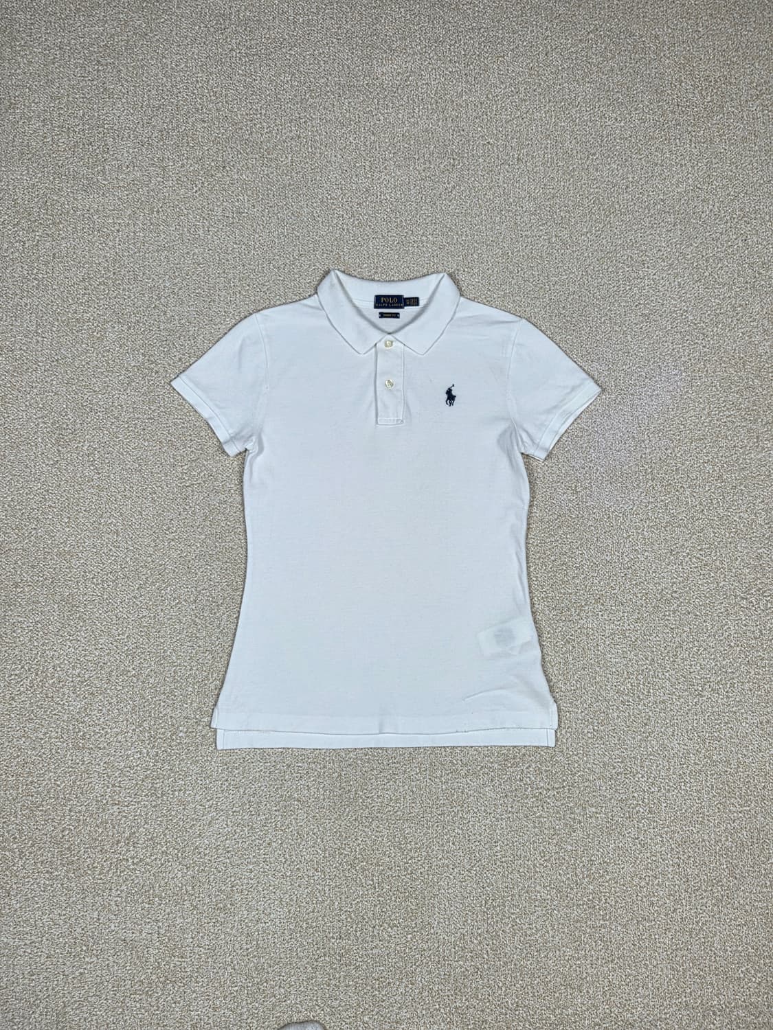 [폴로 랄프로렌] 스키니 핏 포니 로고 카라 반팔 티셔츠 | S00039 상품이미지1