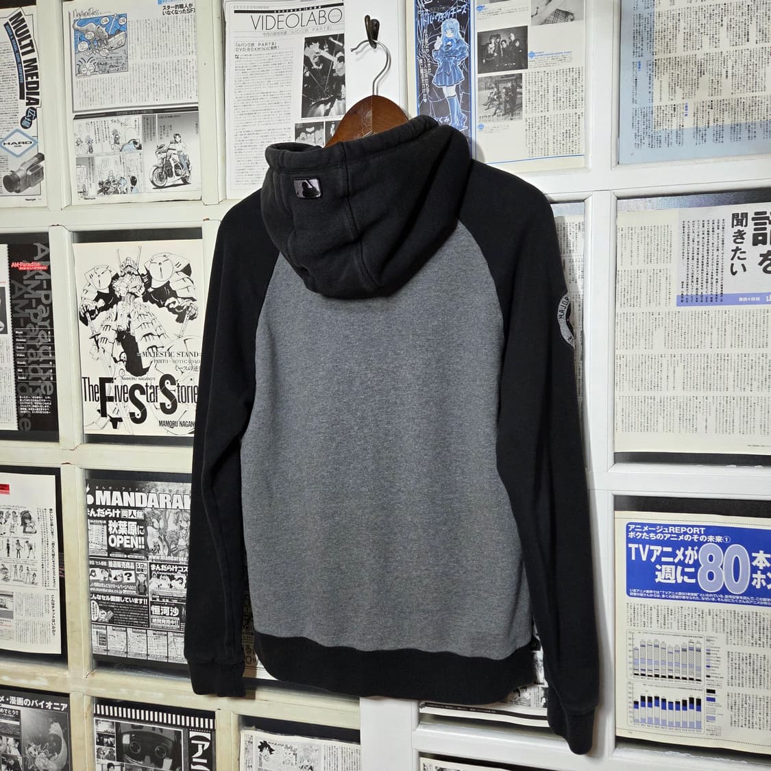 엠엘비 화이트삭스 나그랑 배색 후드집업 상품이미지6