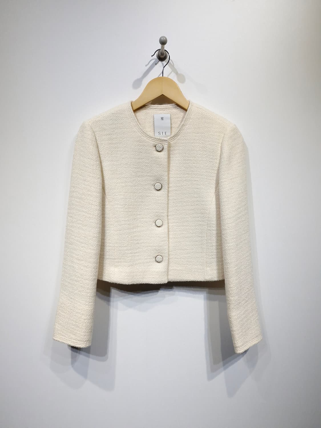 SIE 시에 다즐링 트위드 자켓 크림(S) 상품이미지2