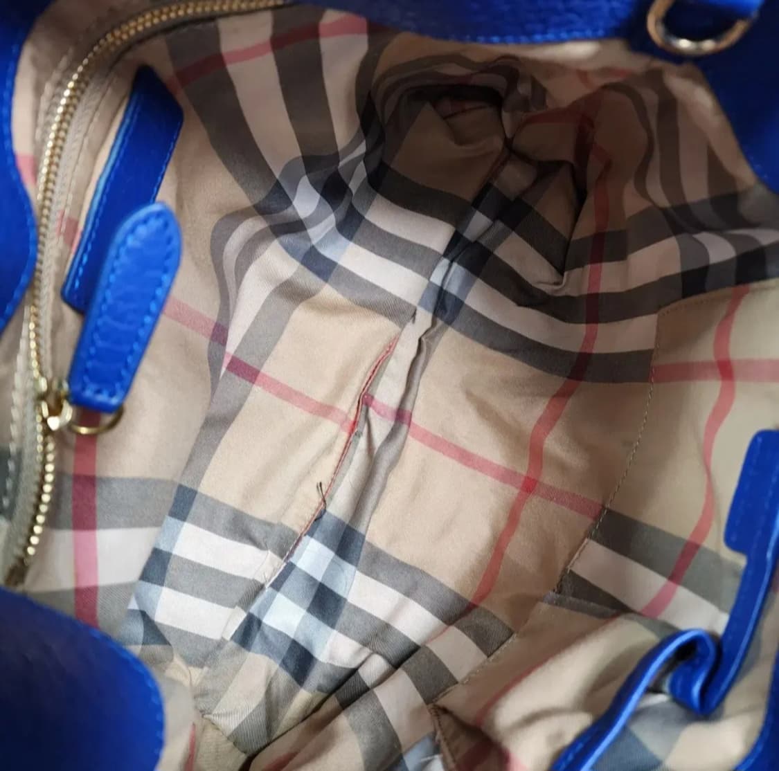 버버리 레더 토트백 상품이미지8