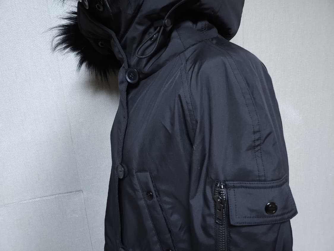 S13 여성패딩 파카 S 새상품 블랙 상품이미지6