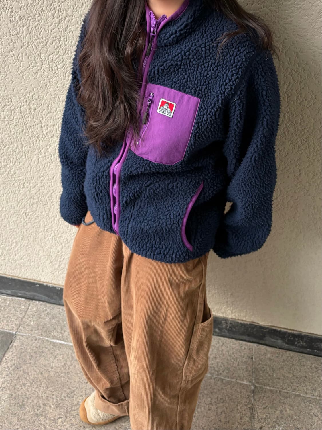 Ben Davis 벤데이비스 화이트 라벨 플리스 집업 자켓 상품이미지2