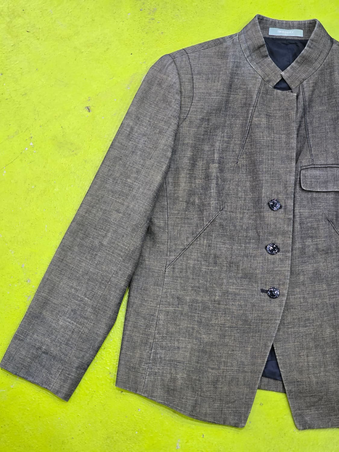 IMAGERY 여성 노카라 자켓 상품이미지2