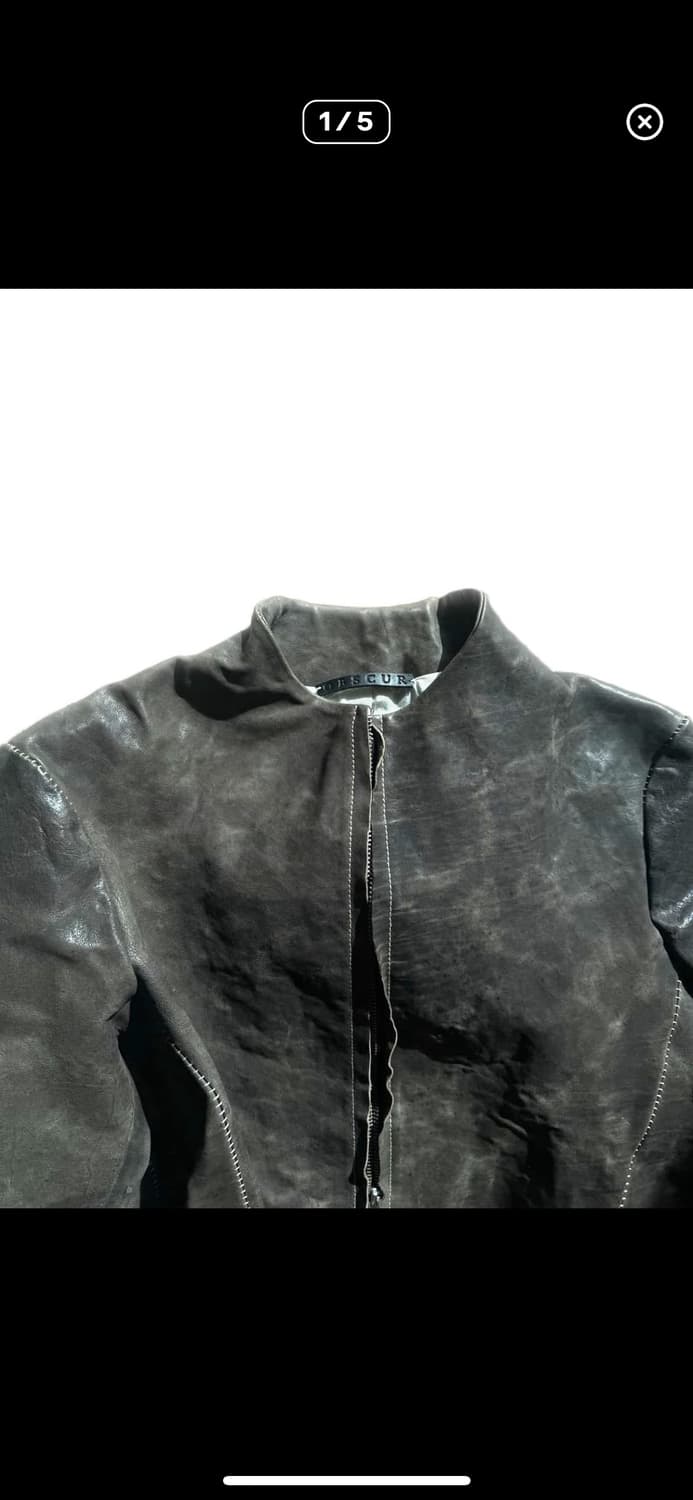 (구매)Obscur leather jacket 구합니다 상품이미지1