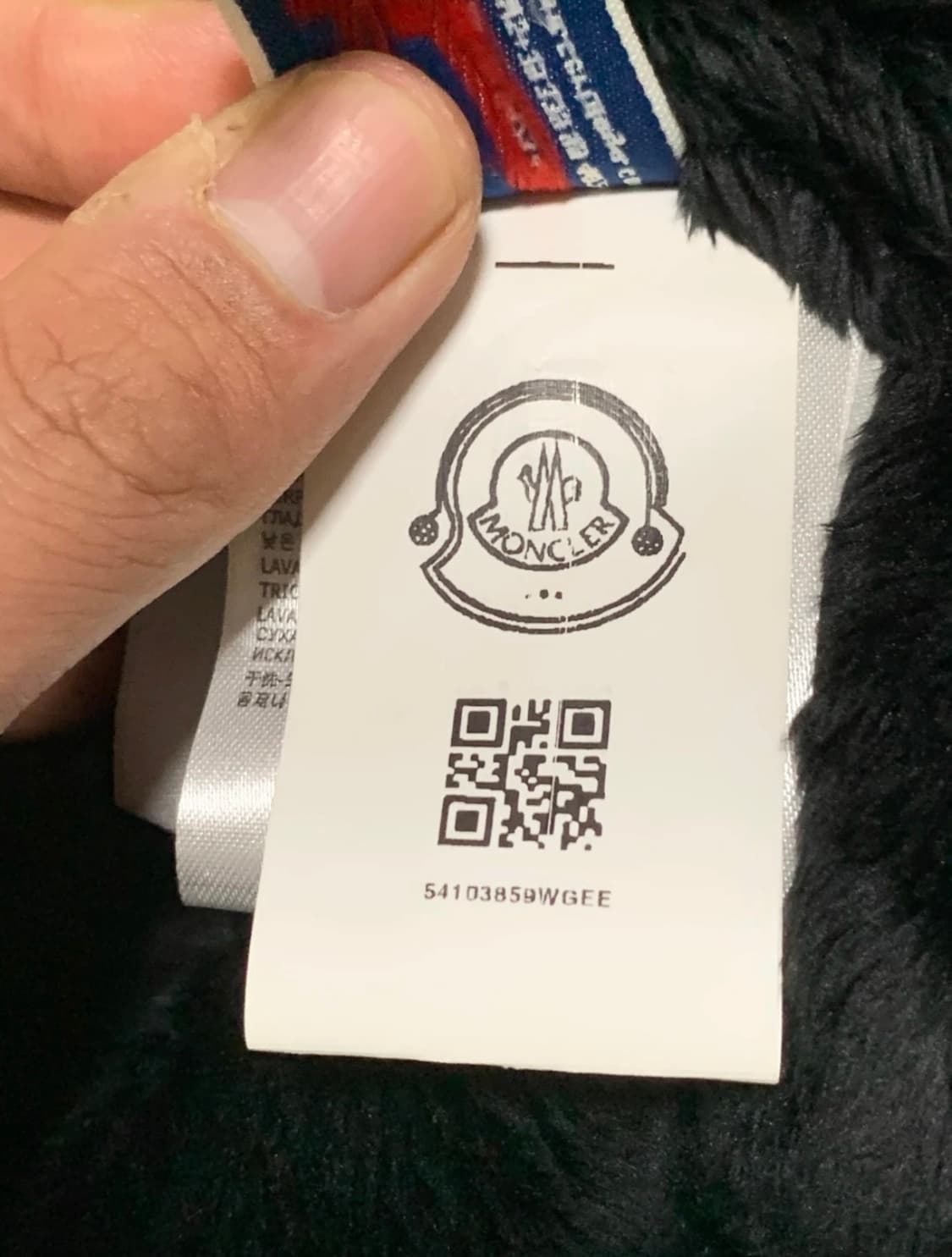 (새상품) 몽클레어 남성 블랙 봄버 자켓 XL 상품이미지5