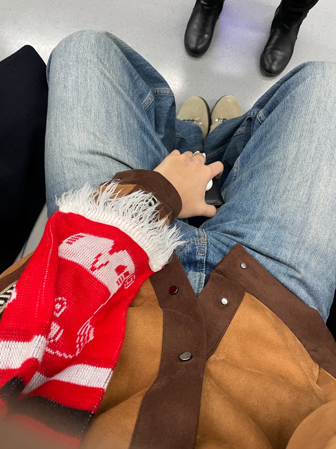 사스콰치패브릭스 웨스턴 스웨이드 자켓 L 상품이미지2