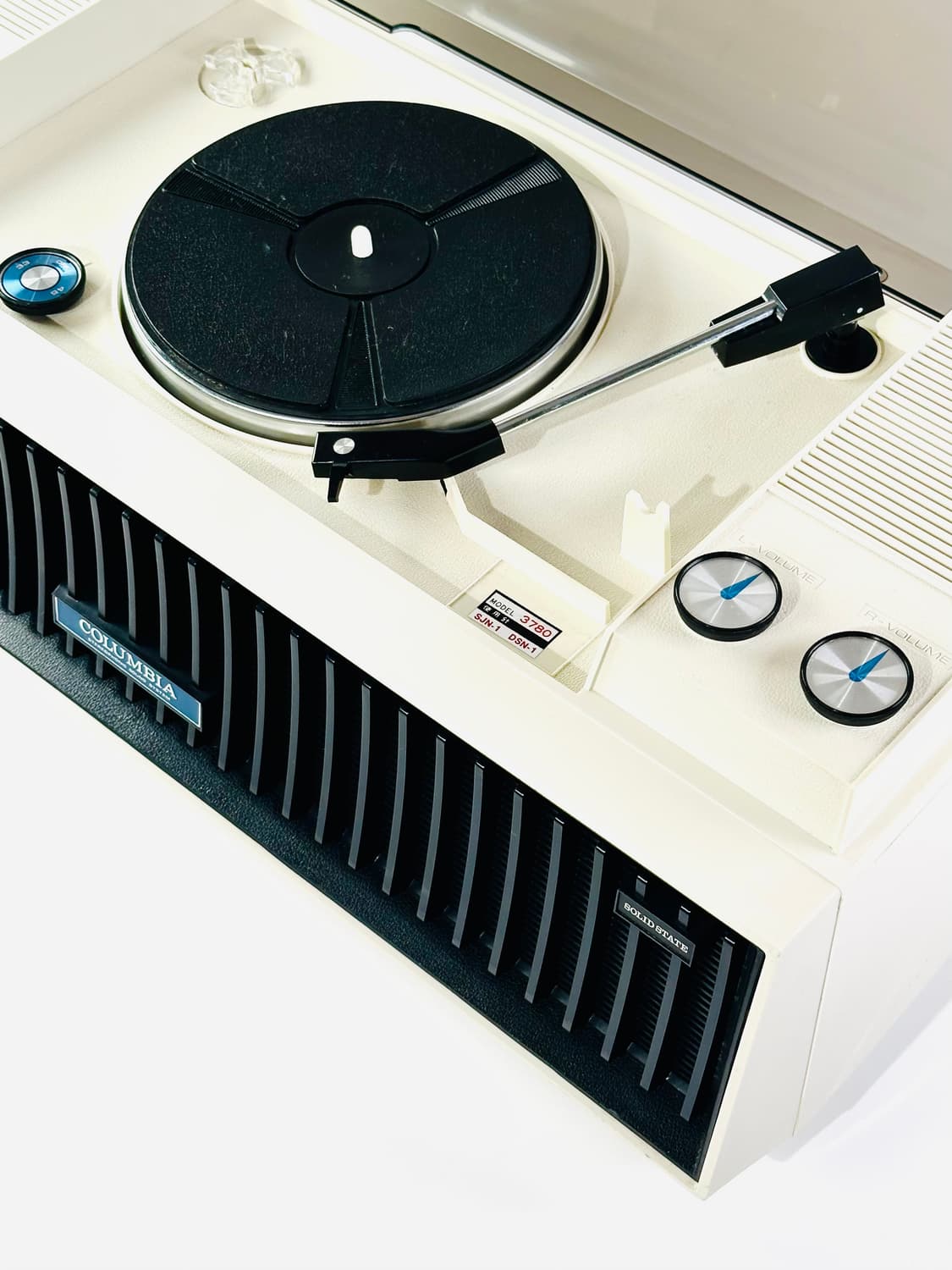 1970s 콜롬비아 진공관 앰프 스테레오 턴테이블 상품이미지3