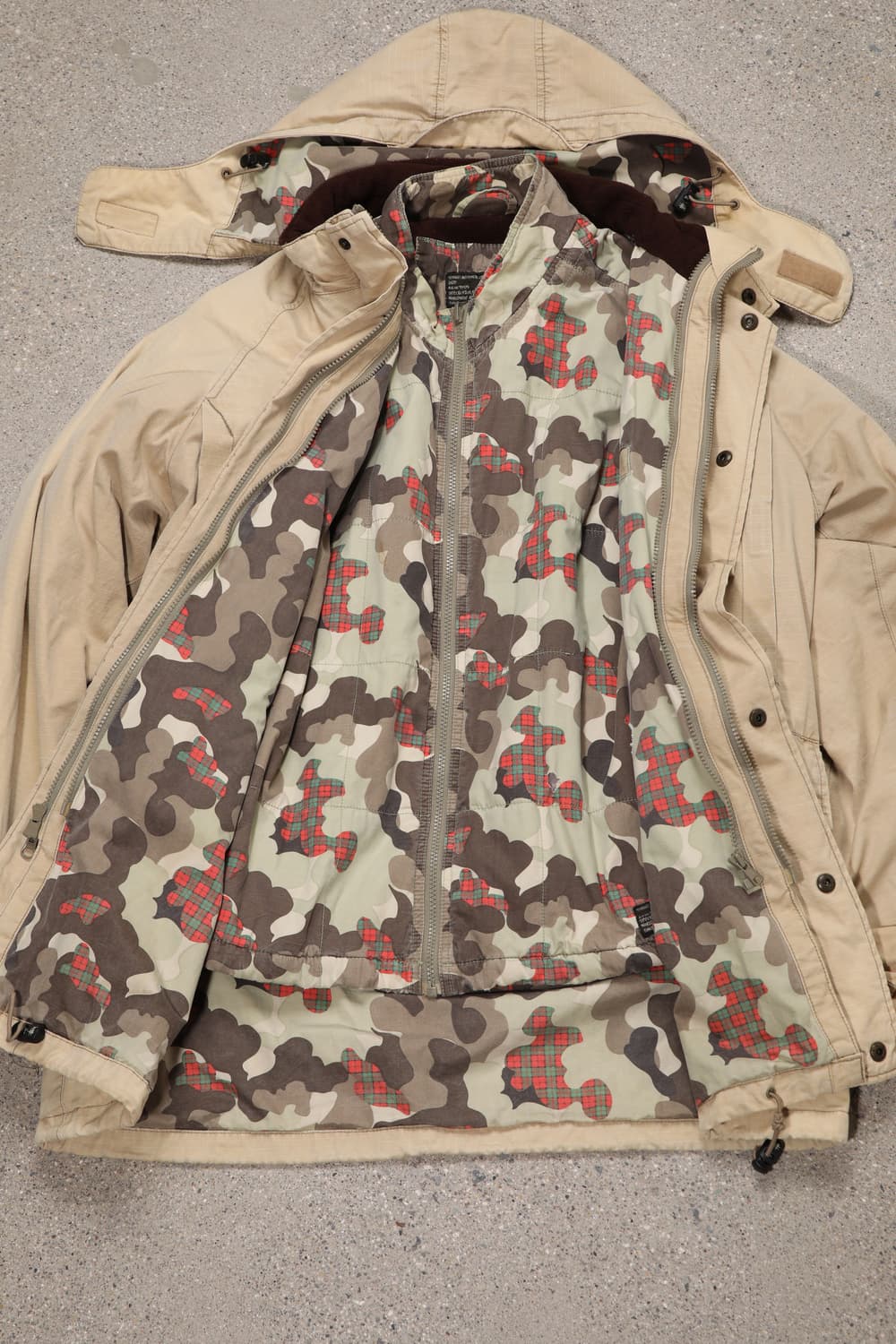 Stussy Camo Liner 3-Way jacket 상품이미지3