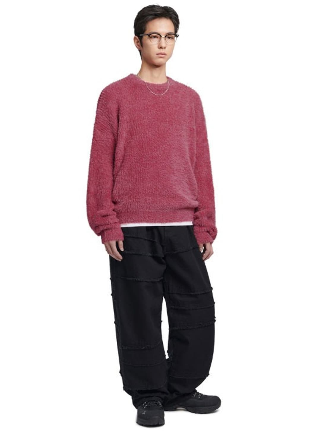 노매뉴얼 23FW 퍼즈 헤어리 니트 PN5839 상품이미지2