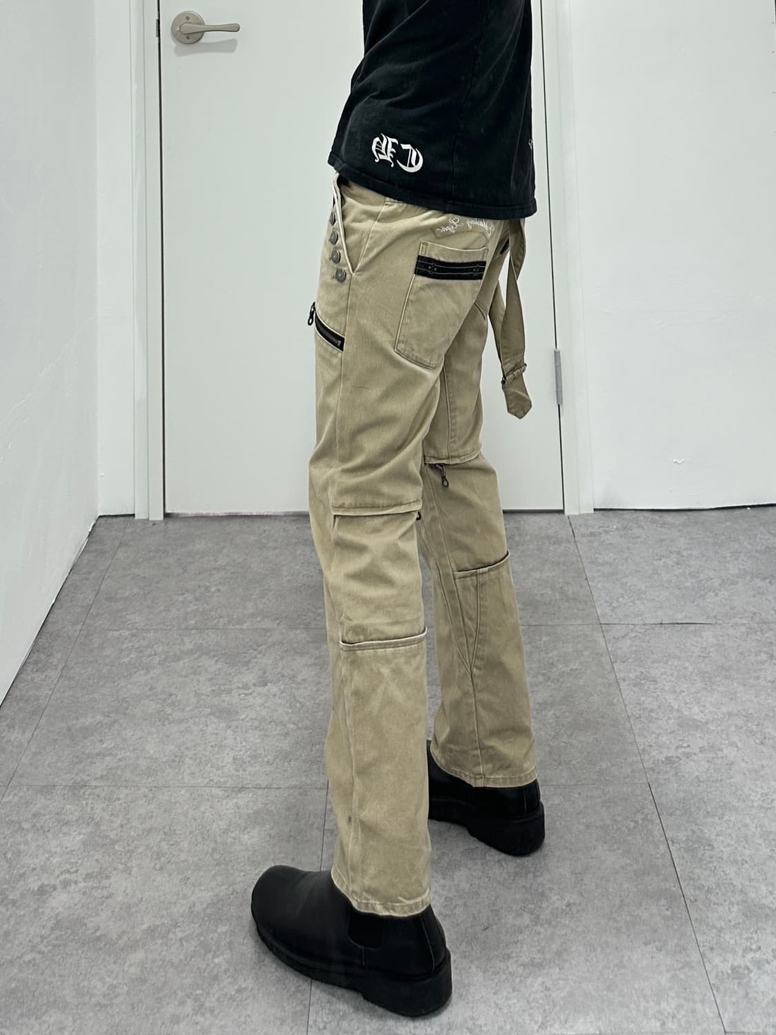 PPFM 00s zipper detail gimmick pants 상품이미지3