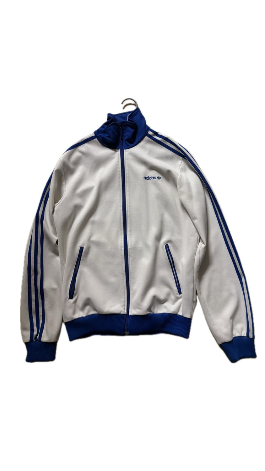 아디다스 베켄바우어 희귀 빈티지 흰파 화이트 블루 파랑 트랙탑 져지 상품이미지1