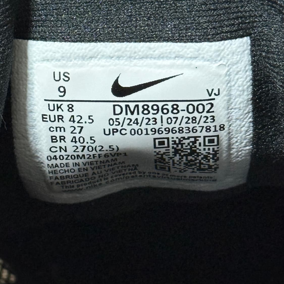 [정가 15만원] 나이키 줌플라이5 러닝화 270 상품이미지8