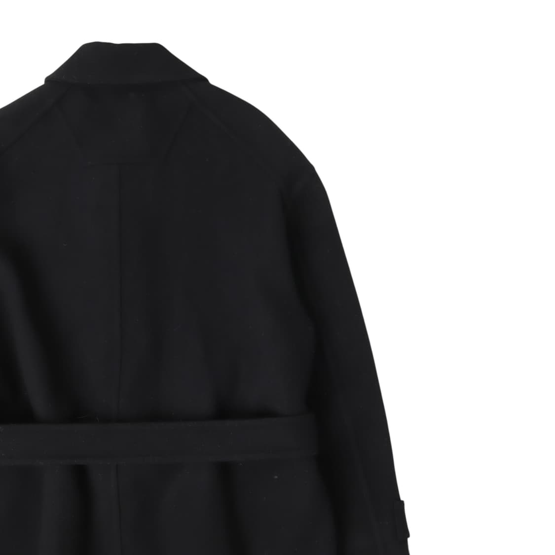 준지 22fw 캐시미어 블렌디드 싱글 발마칸 로브 코트 상품이미지6