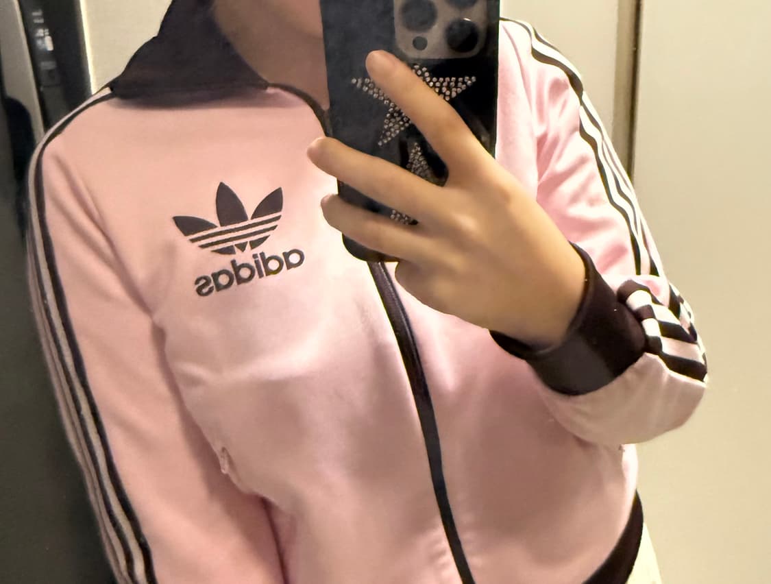 아디다스 베켄바우어 져지 핑크브라운 xs 상품이미지5