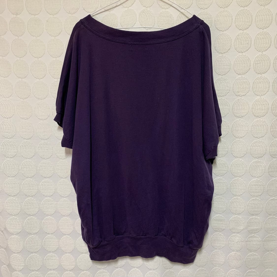 버버리 퍼플 반소매 티셔츠 상품이미지4