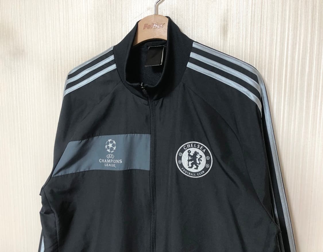 아디다스 13-14 UEFA 챔피언스리그 첼시FC 올웨더자켓/바람막이 L 상품이미지6