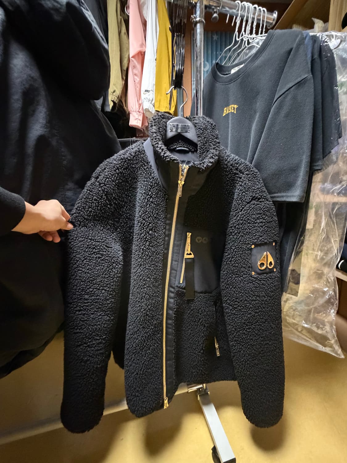 21FW 무스너클 남성 굿우드 셰르파 후리스 집업 GOODWOOD ZIP 상품이미지2