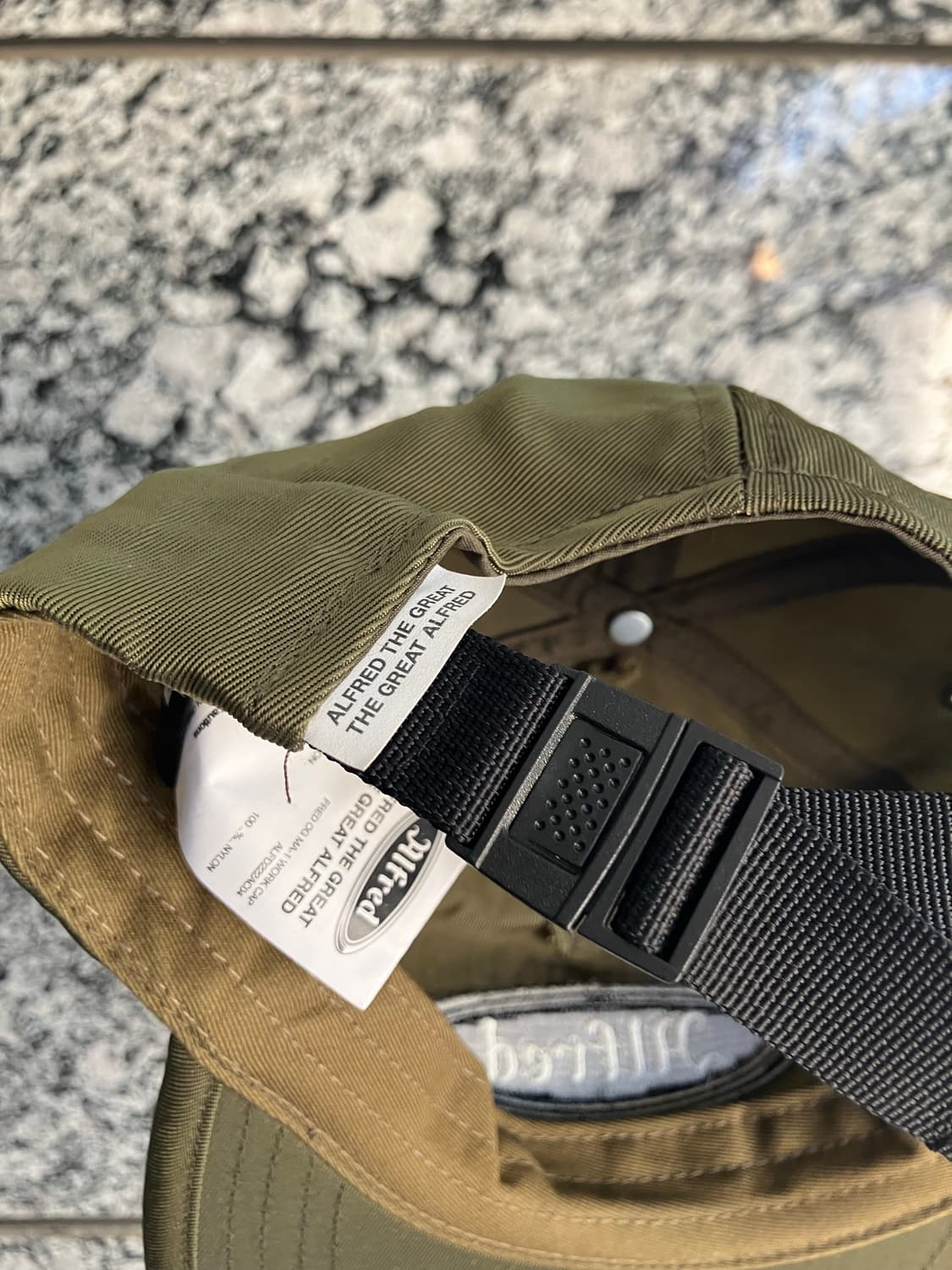 헤리티지플로스 알프레드 사틴 6패널캡 볼캡 모자 카키 상품이미지4