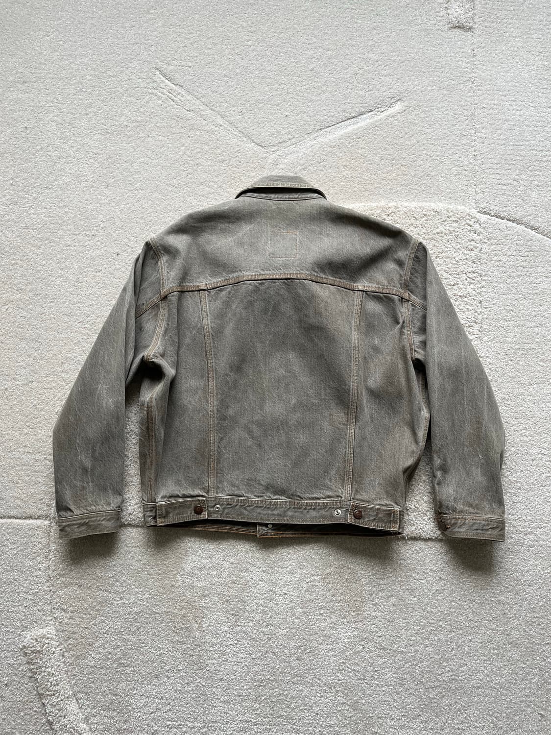 브라운 데님 워크 트러커 자켓 (105) 상품이미지7