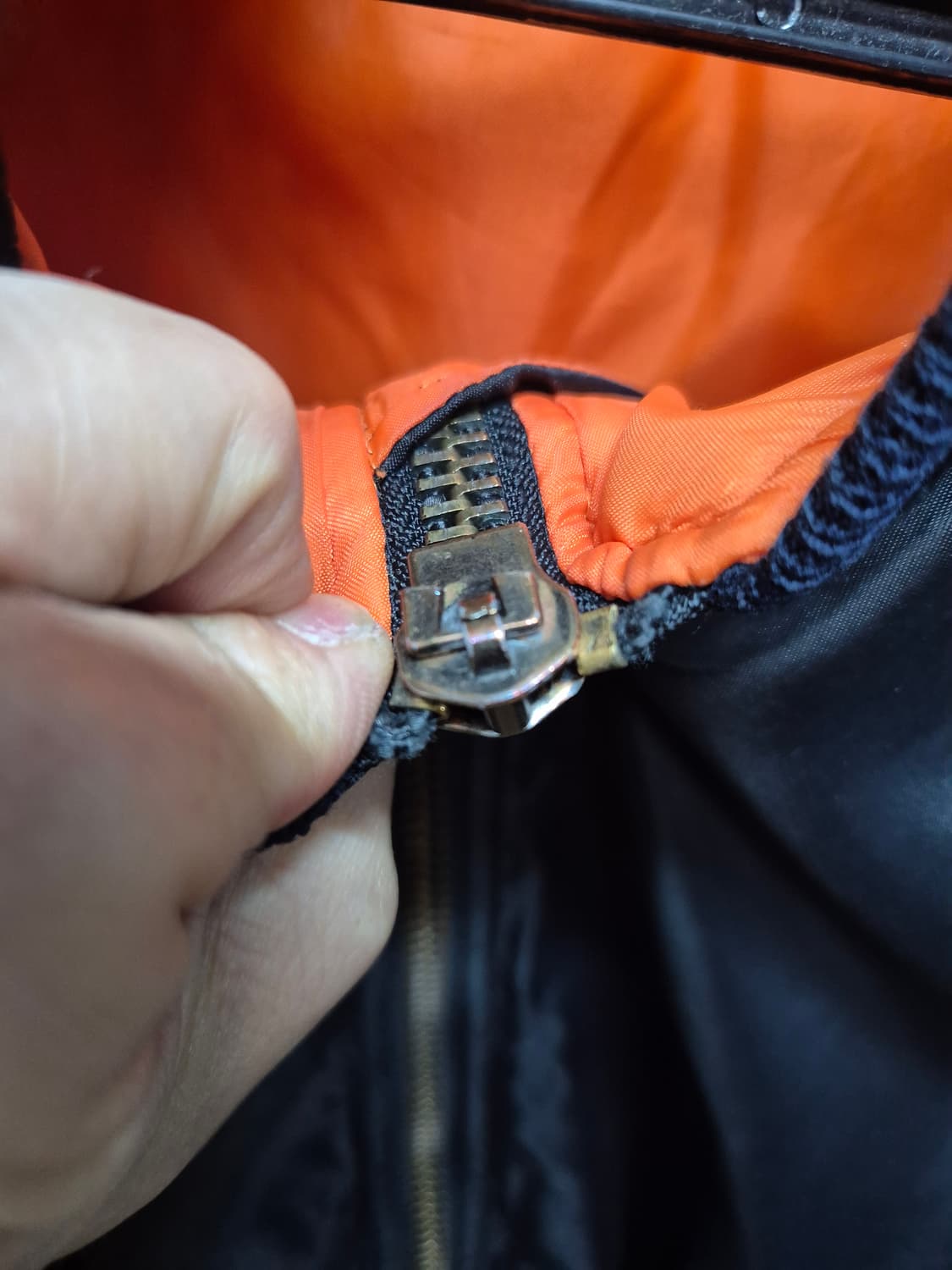 알파 ma-1 찐네이비  상품이미지3