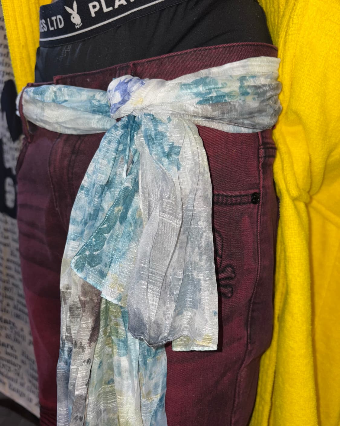 Tornado mart Scarf Tie Blouse 상품이미지6