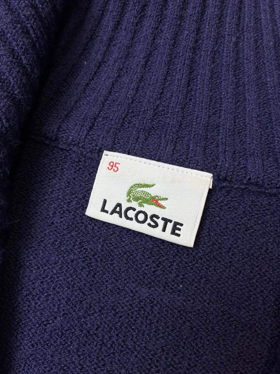 라코스테 00's 울 니트 집업 가디건 PN6090 상품이미지6