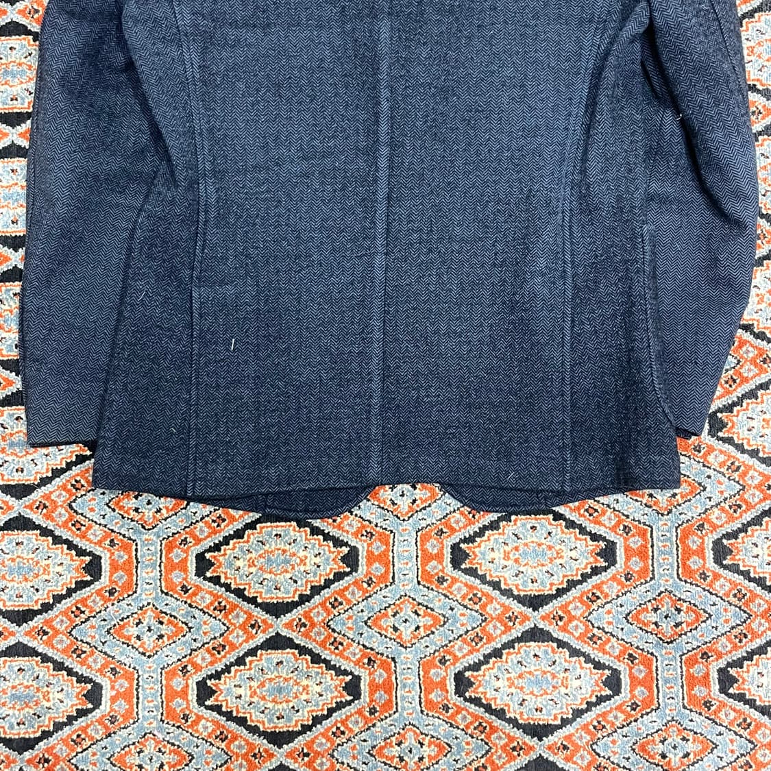 빈폴 헤링본 네이비 모직 블레이저 자켓 남성100 상품이미지7