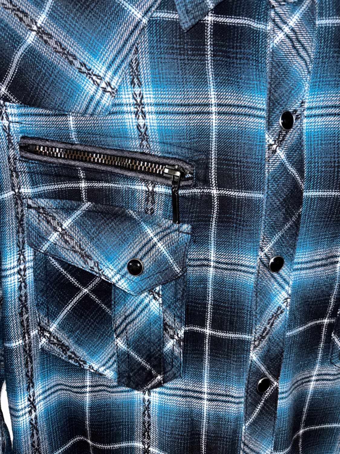 Sorridere 펑크 체크셔츠 상품이미지2