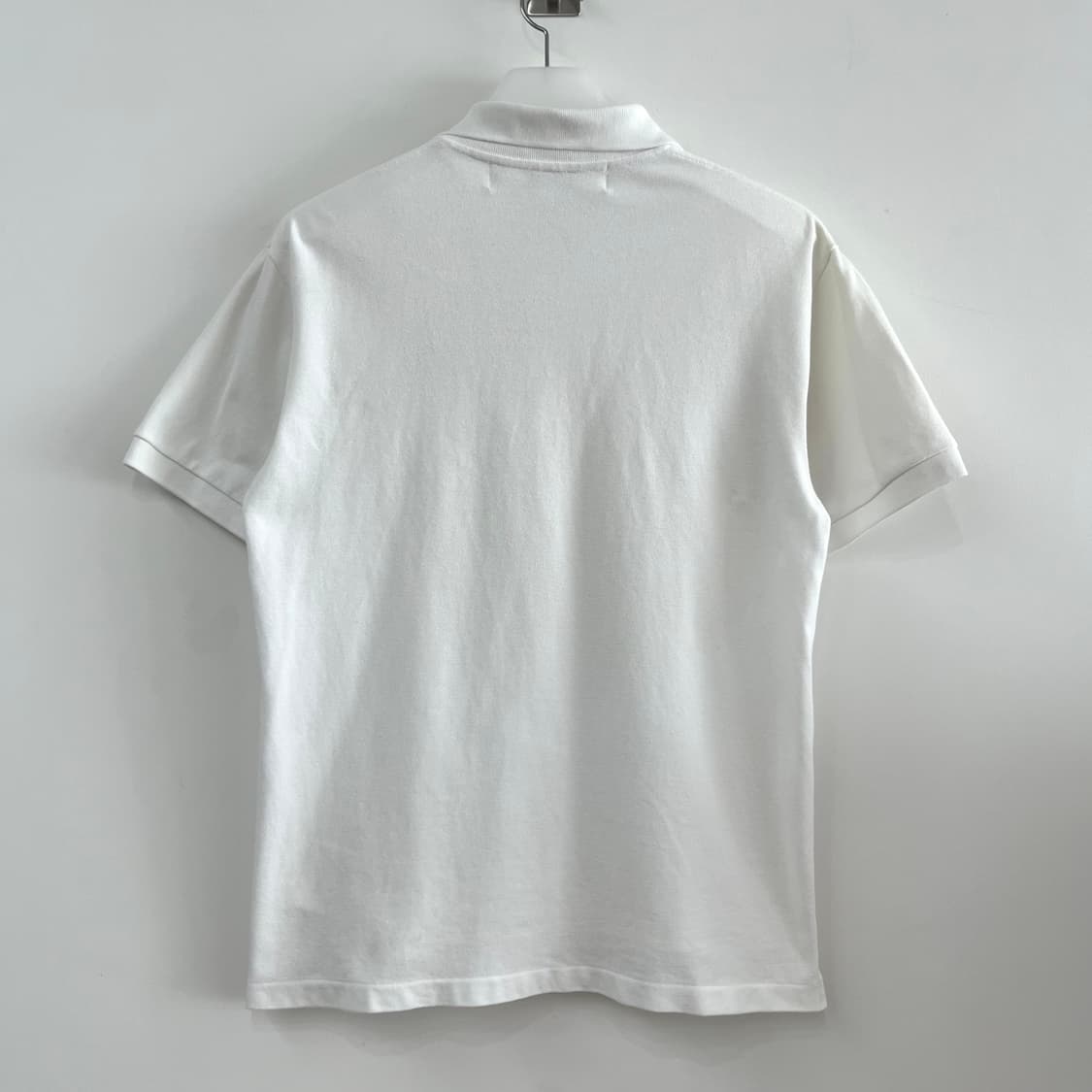 꼼데가르송 플레이 레드 하트 와펜 화이트 폴로 셔츠 상품이미지3