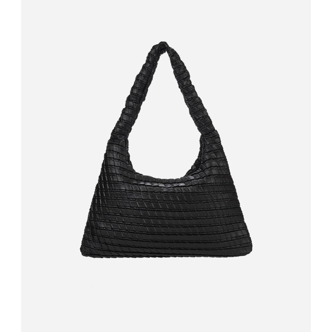 콰니 kwani textured hobo bag 블랙 상품이미지1