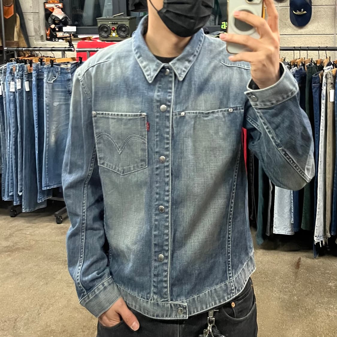 00s 리바이스 엔지니어드진 자켓 (100-105) 상품이미지5