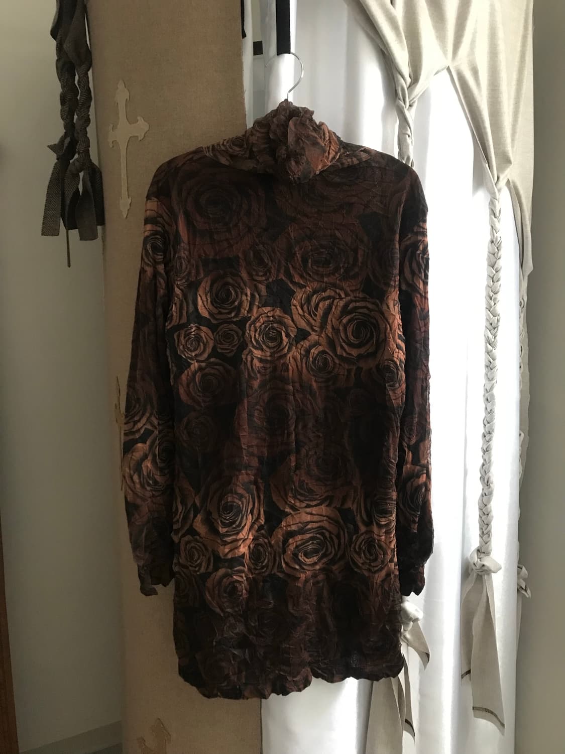 vintage pattern mash top 상품이미지7