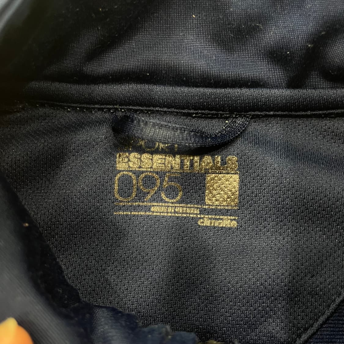 95 아디다스 네이비 오렌지 삼선트랙탑 상품이미지4