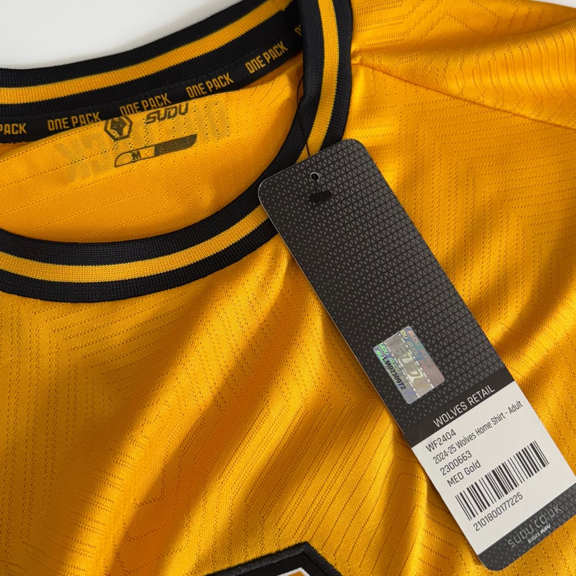 새상품 SUDU 24 25 울버햄튼 홈 황희찬 유니폼 상품이미지5