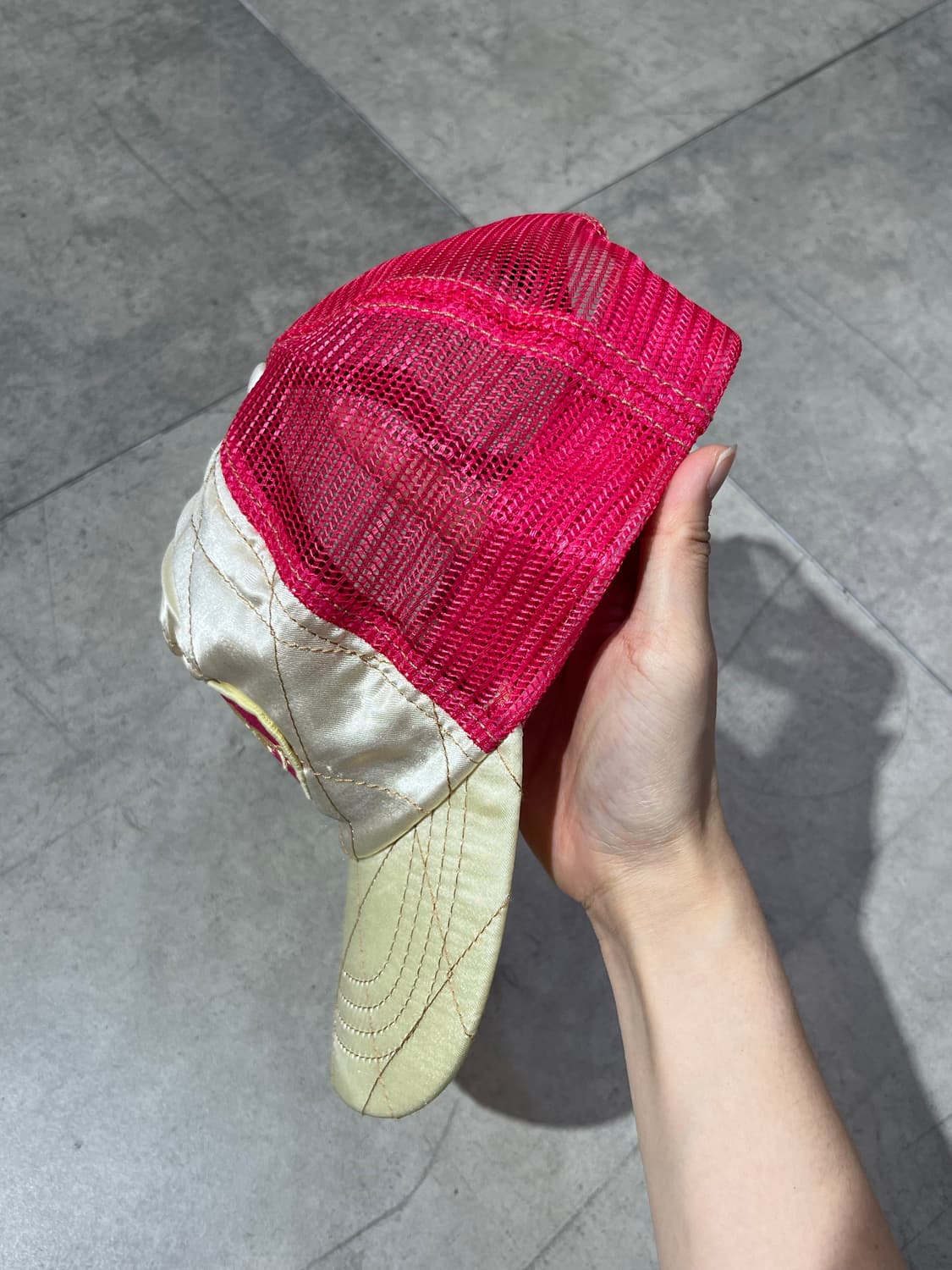 Von dutch 핫핑크 매쉬 볼캡 상품이미지4
