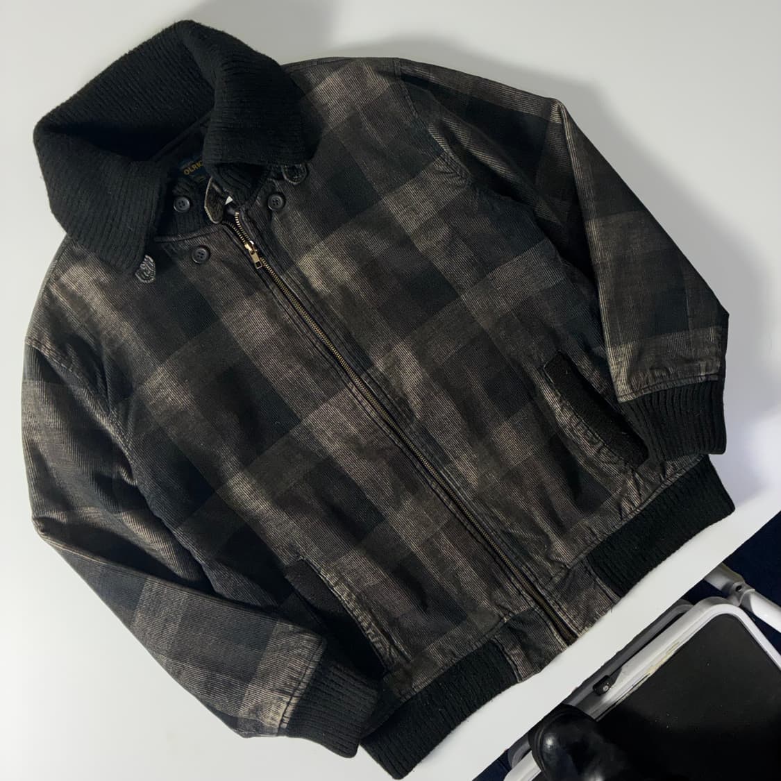 Woolrich  울리치 코듀로이 체크 블루종 자켓  상품이미지3