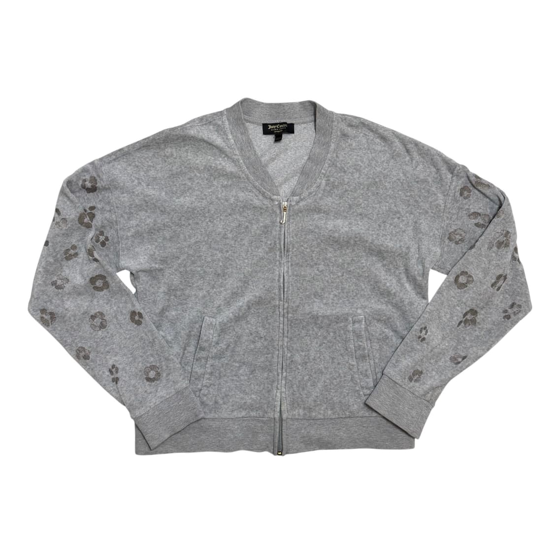 10s 쥬시 꾸뛰르 레트로 글램무드 벨로아 집업 상품이미지3