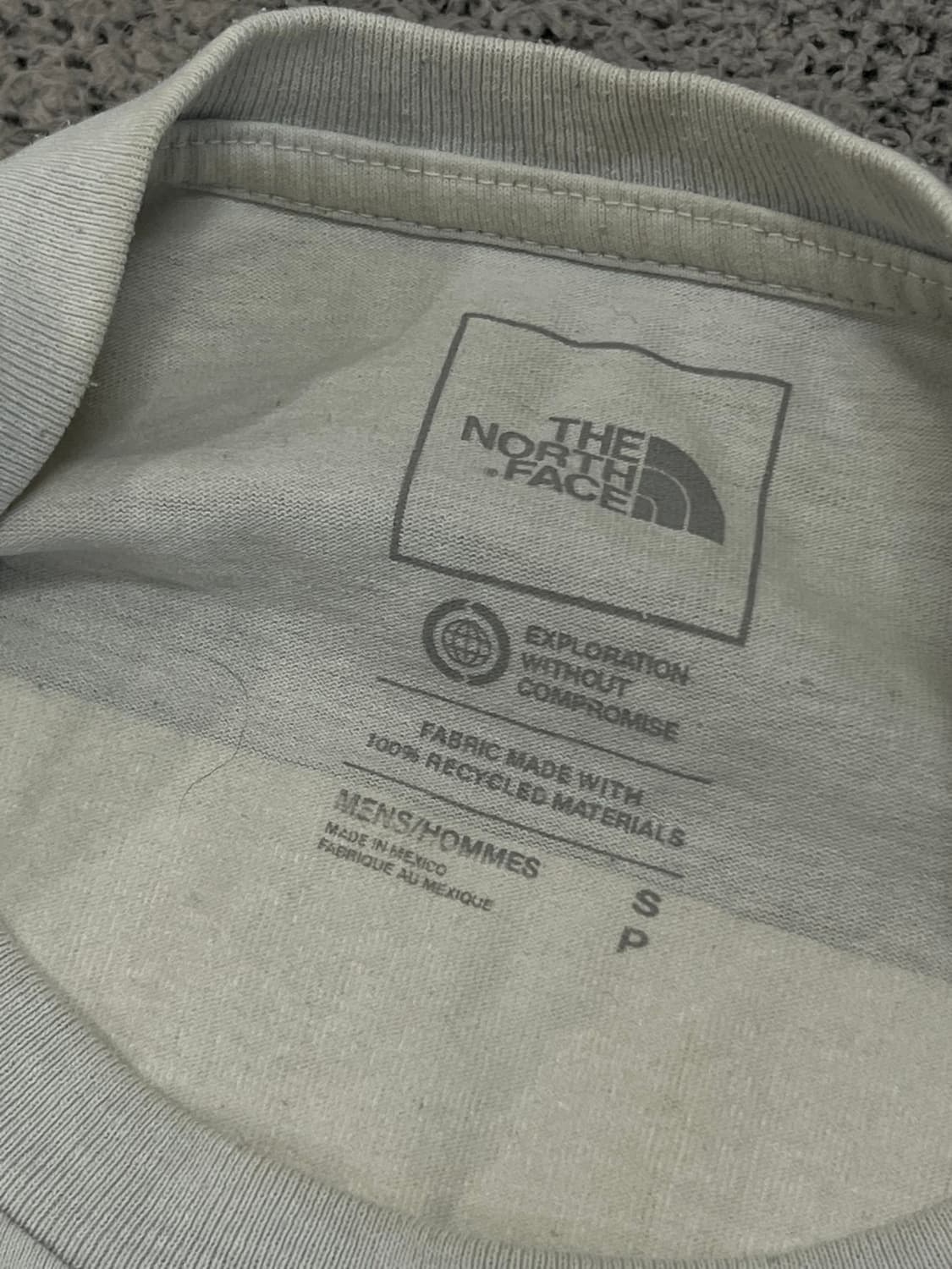 (M) 노스페이스 스펠아웃 긴팔 티 상품이미지4