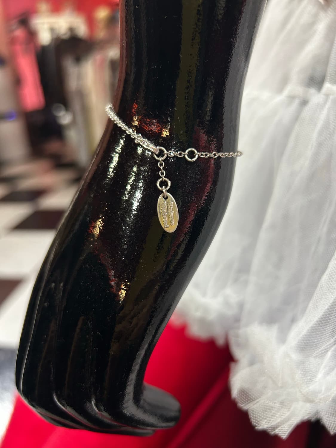 vivienne westwood 비비안 웨스트우드 미니 orb 팔찌 상품이미지2