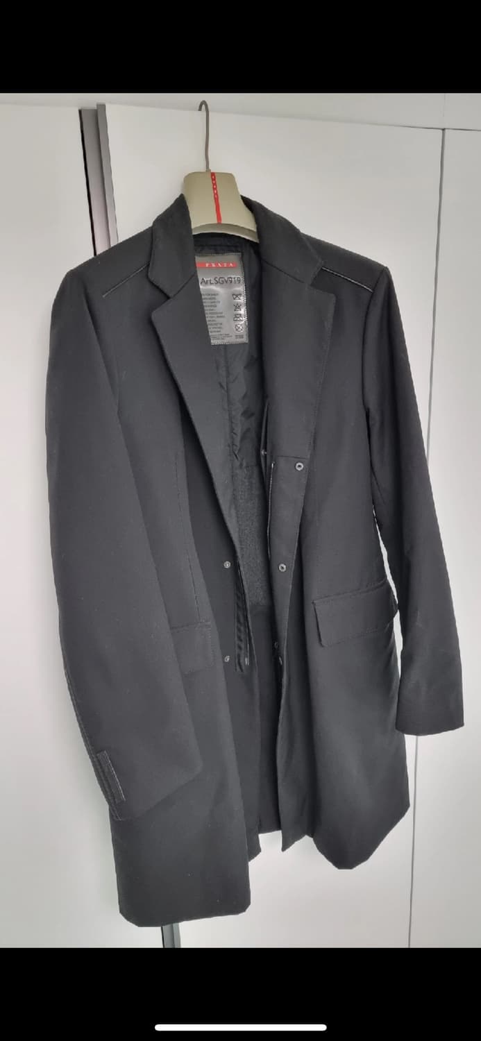 Prada 2007fw Sports 리나일론 싱글 코트 (50size) 상품이미지1