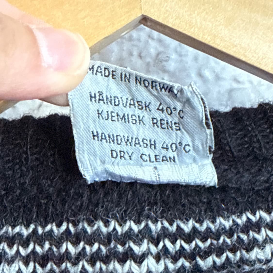 Norwegian Snow Knit Cardigan 상품이미지5