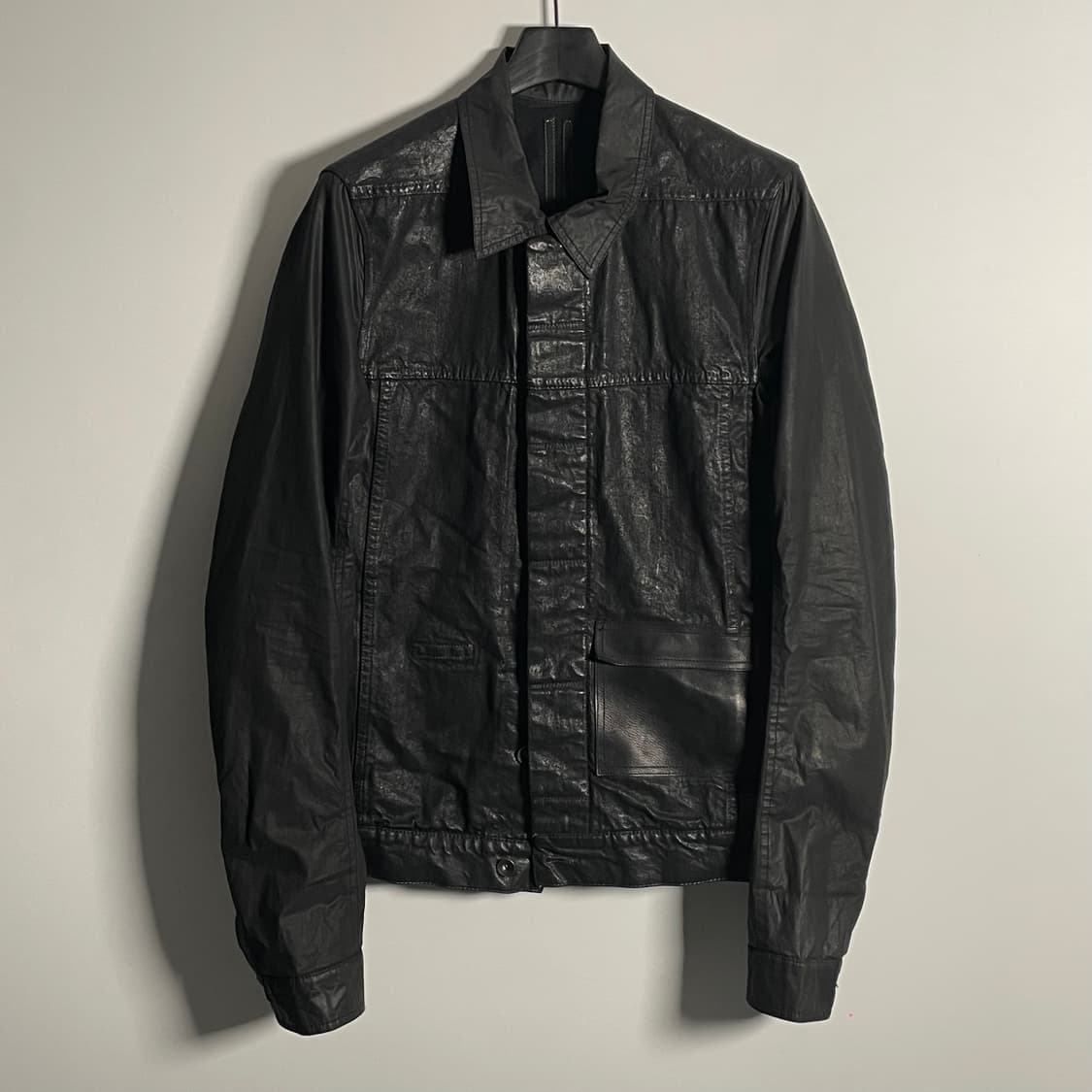 15ss 릭오웬스 다크쉐도우 레더포켓 코팅자켓 (on.74) 상품이미지3